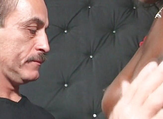 Big ass ebony babe gets her pussy licked and drilled