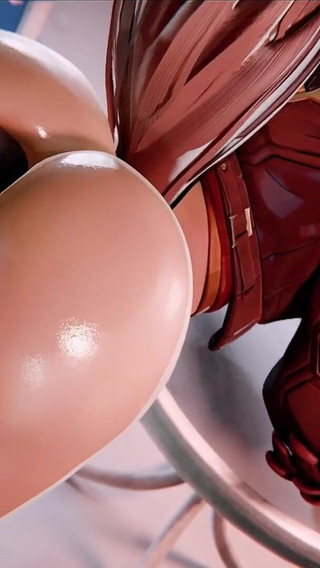 Futuretist Nympho Vixen Ravaged by Massive Black Cock: Tight Ass Gaped, Intense Hardcore Sex, Cum-hungry Booty