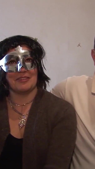 Overlap two housewife casting curvy and skinny