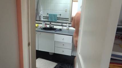On Stepmom in the Bathroom as She Gets Ready to Have Sex, Great Compilation