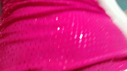 The Girl Was Urinating in Shorts