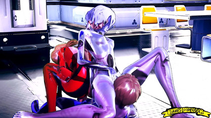 Evangelion 3D Hentai - 3D Animation