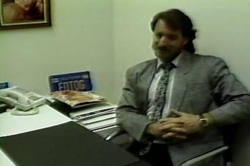 Office Secretary Fuck on Her Table After Job