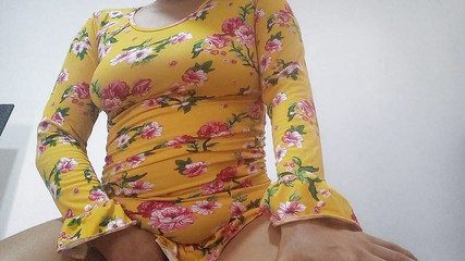 Impressive!! Latina Spent All Day Masturbating Alone Until She Makes a Creamy Creampie