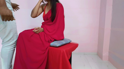 My Chudakkad Bhabhi Changing Saree in My Room When I Fucked Her Very Hardly & Roughly