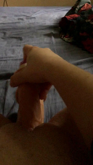 Closeup double penetration with toys