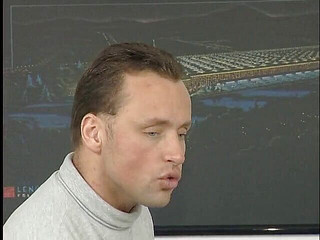 Busty brunette wearing stockings while riding dildo and licking balls