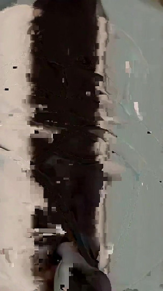 Playing with a Vibrator and Blindfolded