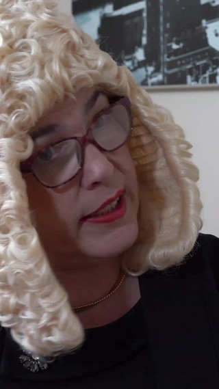 Mila the Judge at Home