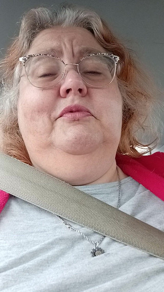 Talking and enjoying My treat from starbucks gift card I was given