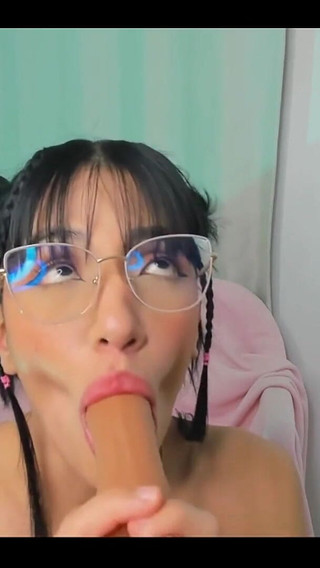 Latina Giving the Best Blowjob in the World