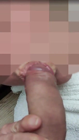 185 Dick Flash - the Student Pull Out Cock in Front of His Teacher in the Sauna and She Helps Cum