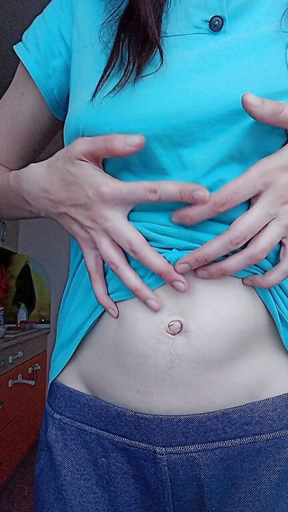 Hairy ass winking at my neighbours through window