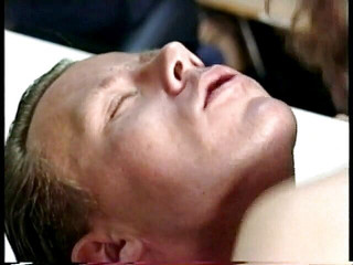 Brunette slut wearing stockings getting her hairy cunt fucked so hard